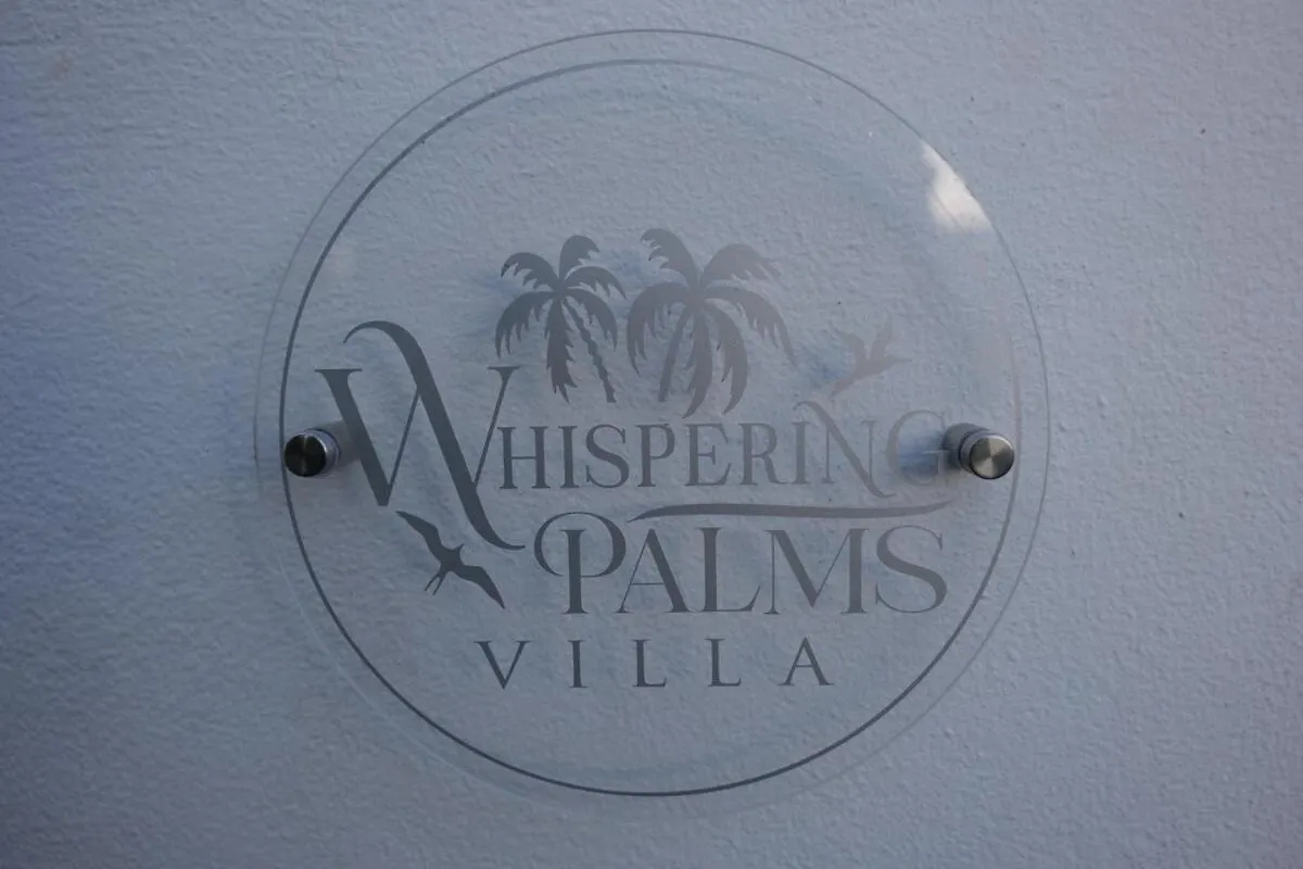 Whispering Palms Villa In Jolly Harbour